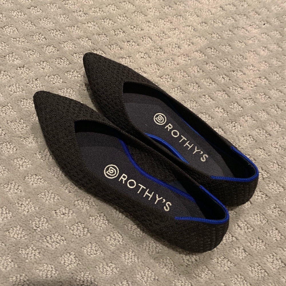 EUC Rothy’s Black Honeycombs $100